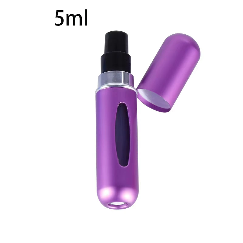 Refillable Mini Perfume Bottle Portable Cosmetic Bottle Spray Bottle Atomizer Spray Container Travel Refillable Bottles 5Ml 8Ml