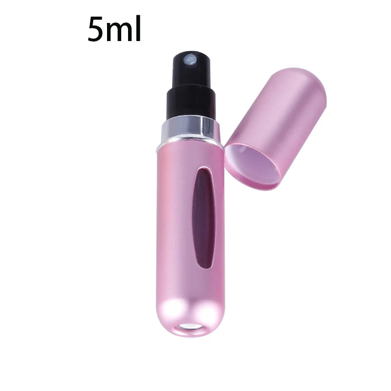 Refillable Mini Perfume Bottle Portable Cosmetic Bottle Spray Bottle Atomizer Spray Container Travel Refillable Bottles 5Ml 8Ml
