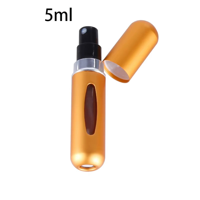 Refillable Mini Perfume Bottle Portable Cosmetic Bottle Spray Bottle Atomizer Spray Container Travel Refillable Bottles 5Ml 8Ml